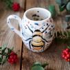 El Yapımı Çini Mug Arı