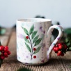 El Yapımı Çini Mug Tukan Kuşu