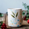 El Yapımı Çini Mug İnek