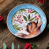 Handmade Design Tile Plate Cat