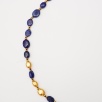 El Yapımı Tasarım Gümüş Lapis Lazuli Kolye