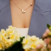 Pearl and Mother of Pearl Silver Necklace