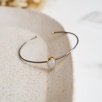 Silver Bracelet with Moon Stone