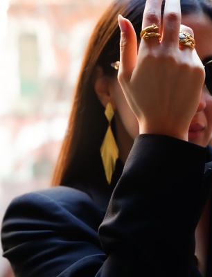 Brass Earrings