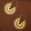 Handmade Traditional Design Brass Earrings