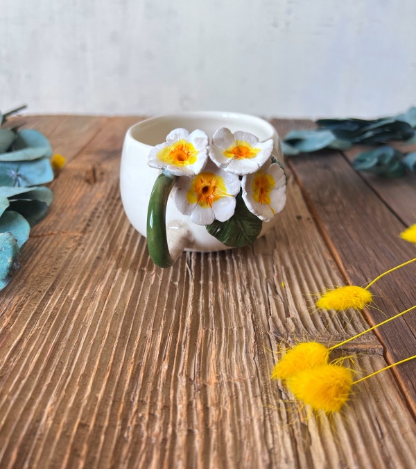 Papatyalı Kahve Mug