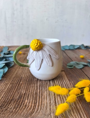 Papatyalı Kahve Mug