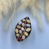 Garnet ve Opal Taşlı Gümüş Yüzük