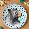 Design Tile Plate Bear