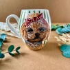 Design Tile Mug Dog