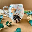 Özel Tasarım Çini Mug İbibik Kuşu