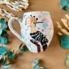 Özel Tasarım Çini Mug İbibik Kuşu