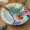 Handmade Design Tile Big Plate