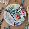 Handmade Design Tile Big Plate