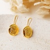 Silver Earrings Medusa