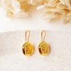 Silver Earrings Medusa