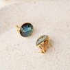 Silver Earrings with Mother of Pearl
