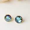 Silver Earrings with Mother of Pearl