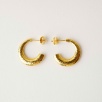 Silver Earring with Round Form