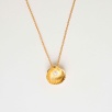 Silver Necklace with Pearl and Mussel