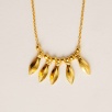 Silver Necklace with Spreadhead