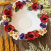 Big Bowl with Poppy Flowers