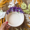 Bowl with Hydrangea Flower