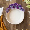Bowl with Hydrangea Flower