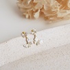 Silver Earrings Butterfly Design