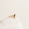 Silver Ring with Moonstone