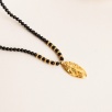 Silver Necklace with Onyx Stone
