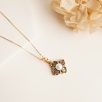Silver Necklace with Pearls and Mother of Pearl