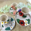 Papatya Espresso Fincan Set