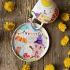 Renkli Evler Kahve Mug Set