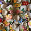 Sarı Çiçekler Kahve Mug Set