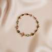 14K Gold Bracelet with Tourmaline Stone