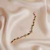 14K Gold Bracelet with Tourmaline Stone