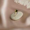 14K Gold Ring with Peridot and Pearl