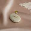 14K Gold Ring with Peridot and Pearl