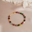 14K Gold Bracelet with Tourmaline Stone