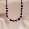 Lapis Lazuli Taşlı 14K Altın Kolye