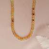 14K Gold Necklace with Ethiopian Opal